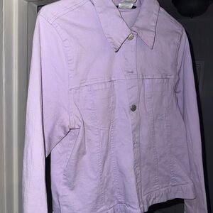 Lavender Women's Jean Jacket